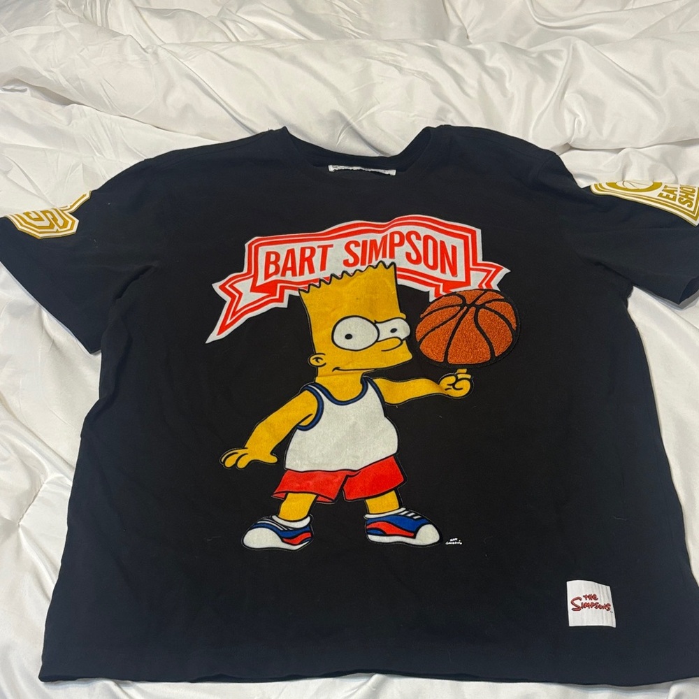 Maxima Black Bart Simpson Graphic T-Shirt